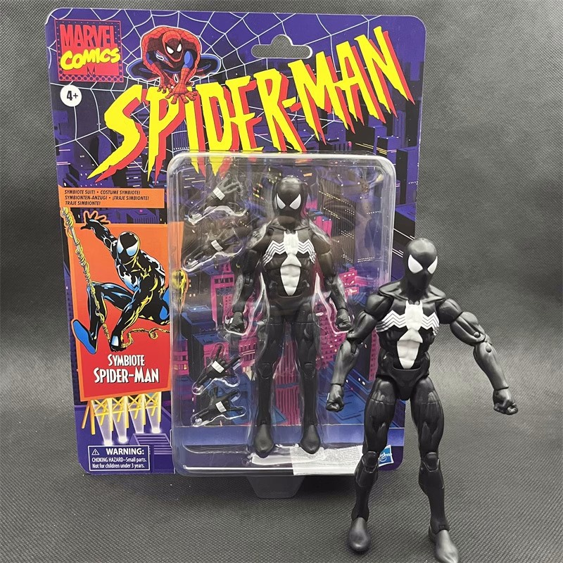 โมเดลฟิกเกอร์-ลาย-marvel-legends-venom-avengers-symbiote-ben-reilly-spider-man-ขยับข้อต่อได้