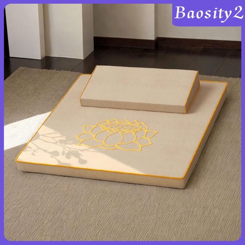 baosity2-ชุดเบาะรองนั่งโยคะ-แบบพกพา-พับได้-ซักล้างได้-พร้อมกระเป๋าสวย-สําหรับผู้หญิง-และผู้ใหญ่-2-ชิ้น