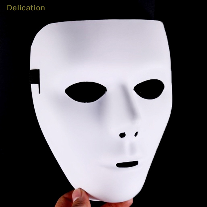 delication-หน้ากาก-pvc-รูปผีเต้นรําคาเมนไรเดอร์-สีขาว-สไตล์ฮิปฮอป-สําหรับปาร์ตี้ฮาโลวีน