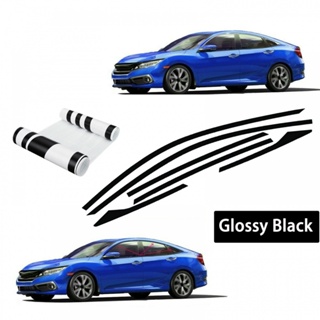 สติกเกอร์ติดรถยนต์ สําหรับ Honda Civic 10th Gen 2016-2019 4dr Sedan