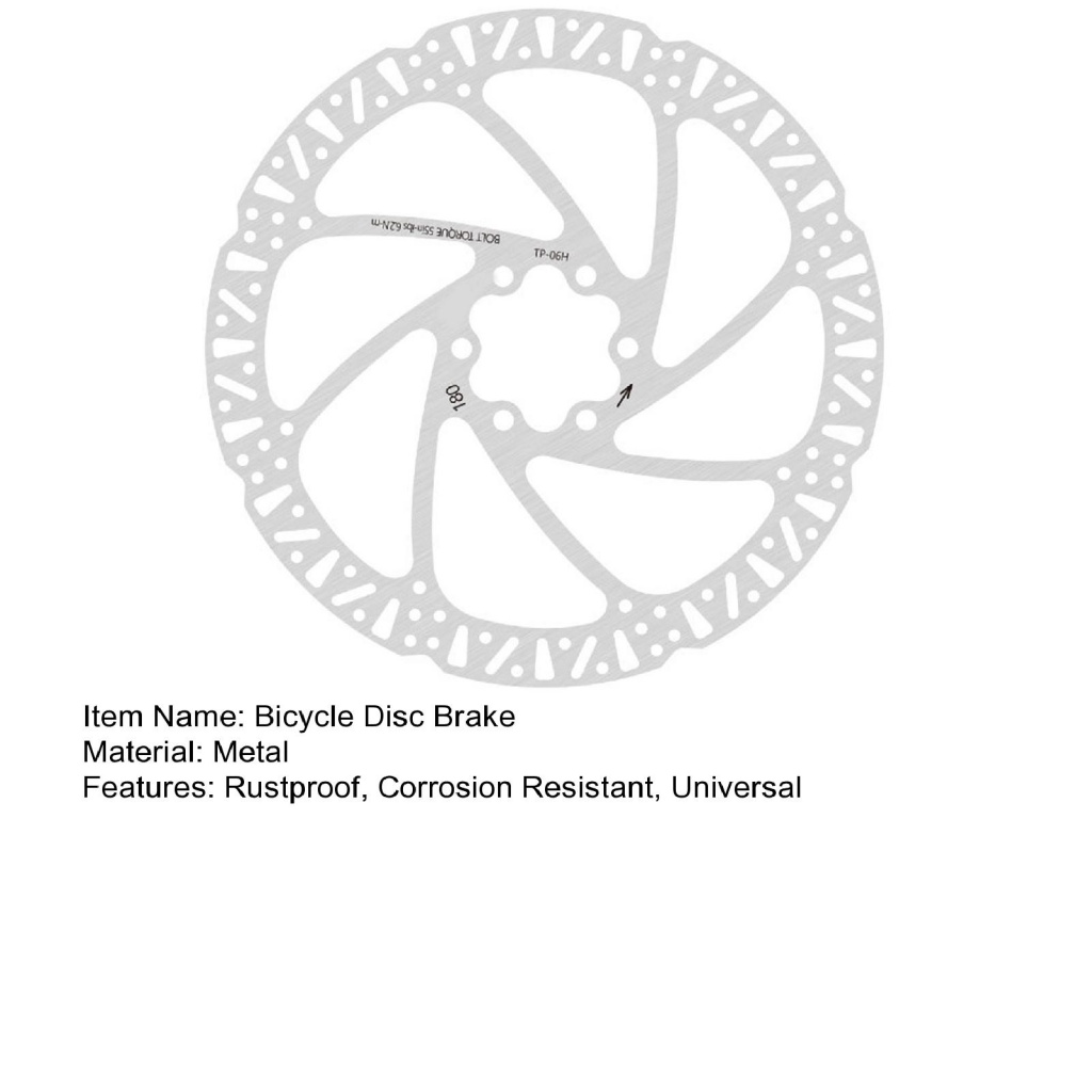 shopee05-ดิสก์เบรกโรเตอร์-ติดตั้งง่าย-กันสนิม-สําหรับซ่อมแซมจักรยาน
