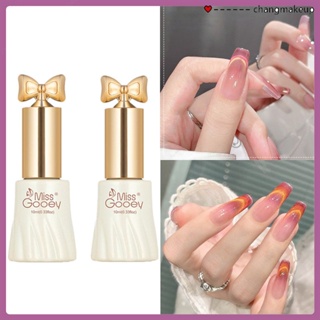 Miss Gooey ยาทาเล็บ Uv Gel 2023 New Candy Double Light Cats Eye Nail Polish Glue Popular White Spar Stone Cats Eye Nail Shop Dedicated cod