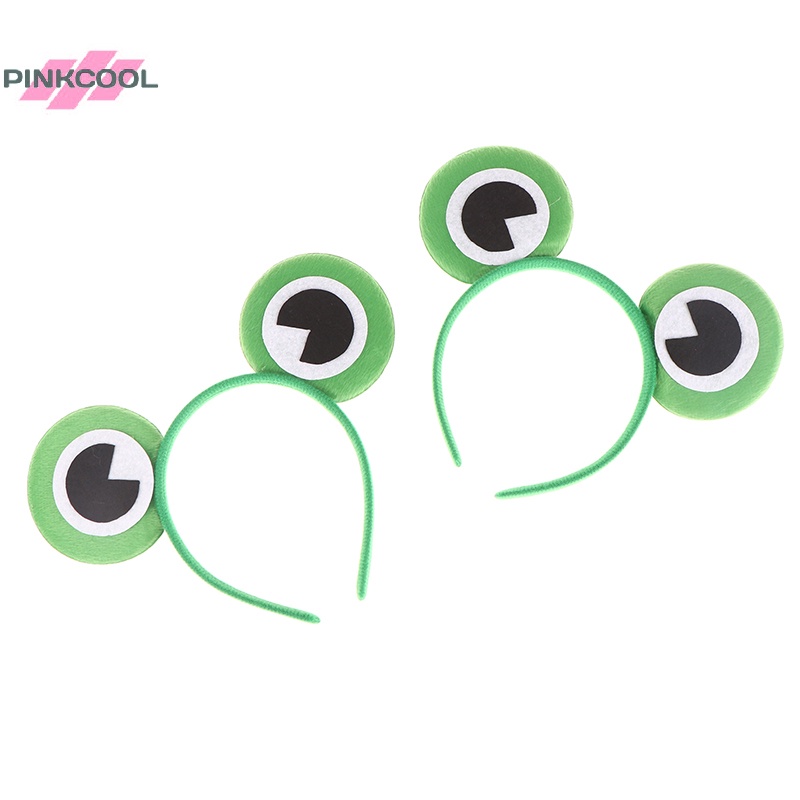 pinkcool-ที่คาดผม-ลายการ์ตูนกบตาโต-ตลก-สําหรับเด็กผู้หญิง-แต่งหน้า-ที่คาดผม-ที่คาดผม-เครื่องประดับผม-เด็ก-เวที-ปาร์ตี้-ที่คาดผม-ขายดี