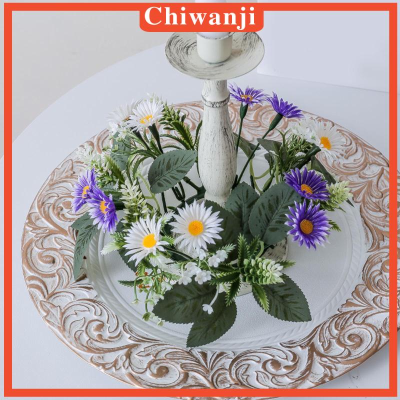 chiwanji-พวงหรีดดอกไม้-สําหรับโต๊ะรับประทานอาหาร