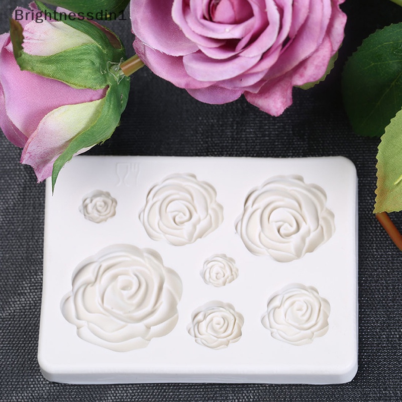 brightnessdin1-แม่พิมพ์ซิลิโคน-รูปดอกกุหลาบ-3d-สําหรับทําช็อคโกแลต-ฟองดองท์-ตกแต่งเค้ก