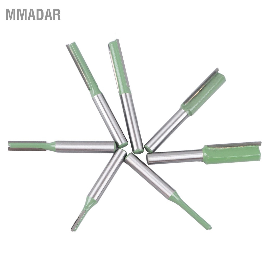 mmadar-7pcs-straight-bit-set-1-4-shank-router-kit-carbide-woodworking-tools-with-storage-box