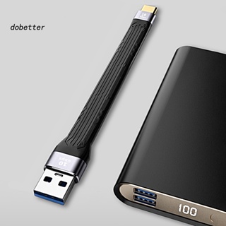 &lt;Dobetter&gt; สายชาร์จ USB31 ตัวผู้ เป็น Type-C ชาร์จเร็ว น้ําหนักเบา สําหรับสํานักงาน