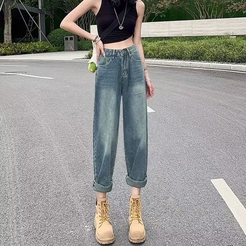 solenne-กางเกงขายาว-กางเกงยีสน์ผู้หญิง-ทรงหลวม-ๆ-ตรง-retro-hip-hop-pants-2023-new-style-chic-fashion-สวย-รุ่นใหม่-a97l82q-36z230909