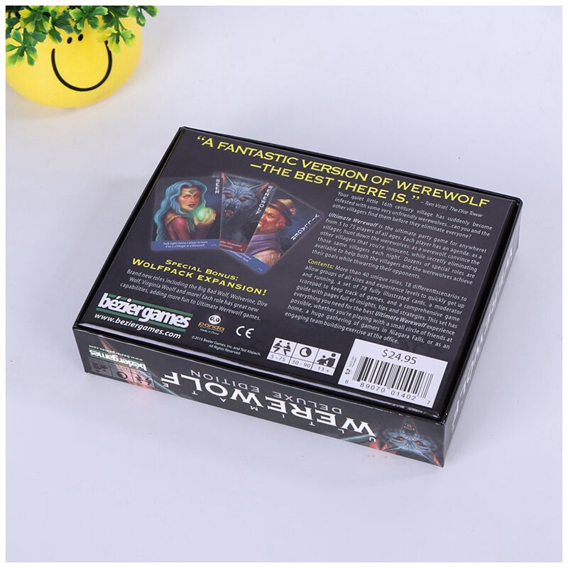 ultimate-werewolf-deluxe-edition-wolfpack-เกมกระดานปาร์ตี้สนุก-one-night-wolf-เกมการ์ดแบบโต้ตอบหลายคน