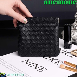 Anemone กระเป๋าเก็บเหรียญ สายเคเบิ้ล ผ้าอนามัย แบบพกพา สําหรับผู้หญิง
