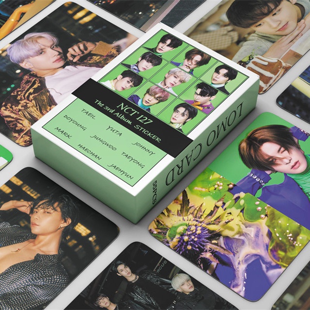 โปสการ์ด-อัลบั้มรูปภาพ-nct-7-ay-yo-the-4th-sticker-favorite-lomo-cards-nct7-kpop-จํานวน-55-ชิ้น-ต่อกล่อง
