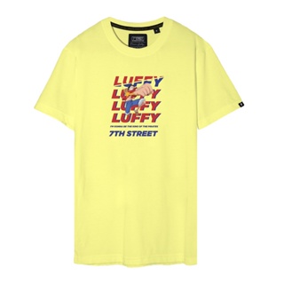 พร้อมส่ง ผ้าฝ้ายบริสุทธิ์ 7th Street X One Piece เสื้อยืด รุ่น JLUF031 เนื้อผ้า SOFTTECH T-shirt