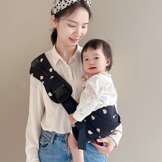 เป้อุ้มเด็ก Babywaist เก้าอี้ถือเด็กออกไปข้างนอกที่เรียบง่ายถือสิ่งประดิษฐ์เด็กไหล่ข้างเดียวผ้าพันคอตะวันตก