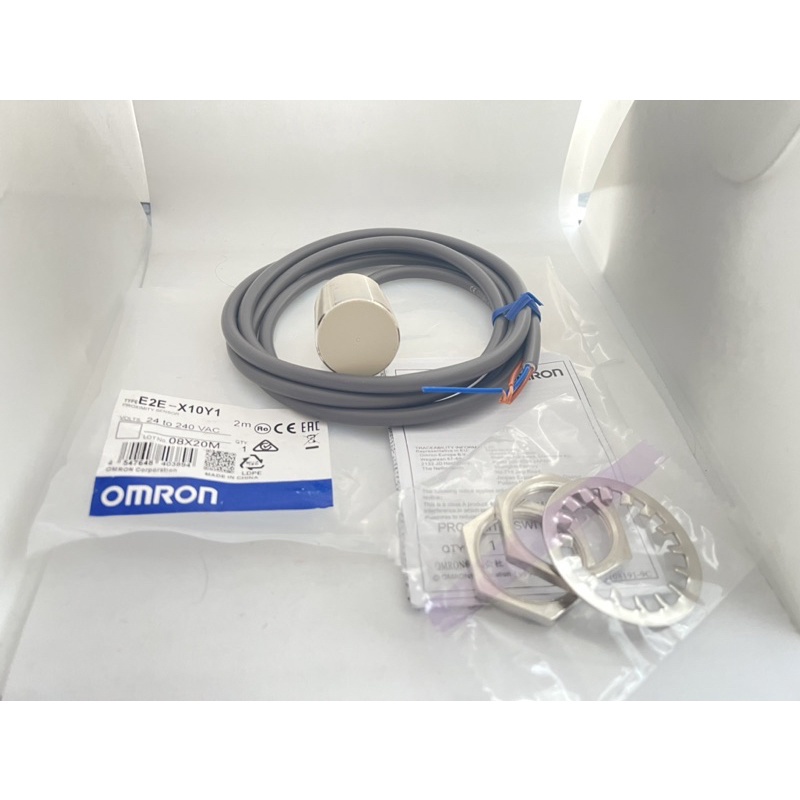 แนะนำ-omron-e2e-x10y1-90-240vac-2สาย-ของใหม่-ออกบิลได้