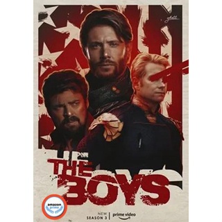 ใหม่! ดีวีดีหนัง The Boys Season 3 (2022) ก๊วนหนุ่มซ่าล่าซูเปอร์ฮีโร่ ปี 3 (8 ตอน) (เสียง ไทย/อังกฤษ | ซับ ไทย/อังกฤษ) D