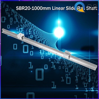 ชุดเพลารางเชิงเส้น บล็อกแบริ่งสไลด์ 4 ชิ้น SBR20UU SBR20-1000 มม.แบริ่งเชิงเส้นรางสไลด์คู่มือเพลา