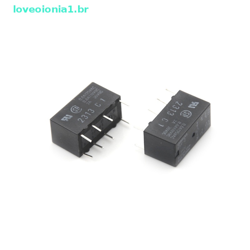 loveoionia1-รีเลย์สัญญาณต่ํา-g5v-2-dc-5v-2a-dpdt-8pin-pcb-5-ชิ้น