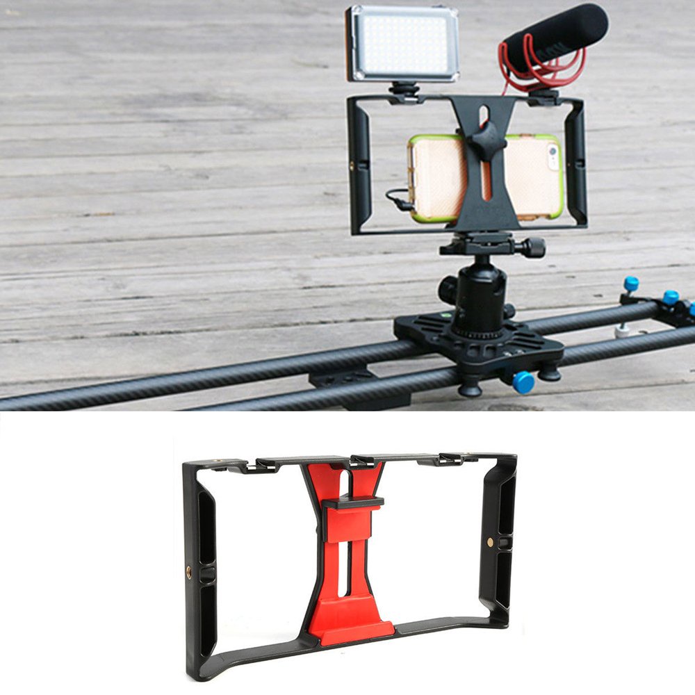 video-camera-cage-stabilizer-film-making-rig-for-smart-phone-video-rig-โทรศัพท์มือถือ-hand-grip-bracket-holder-stabilizer