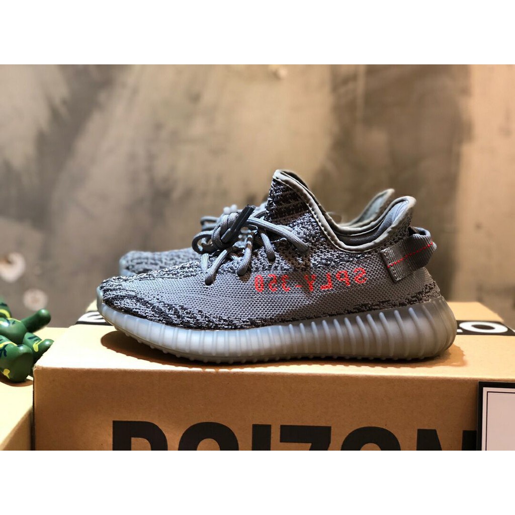 Adidas Yeezy Boost 350 V2 สีส ้ มสีเทา Beluga Inverse Zebra AH2203 ...