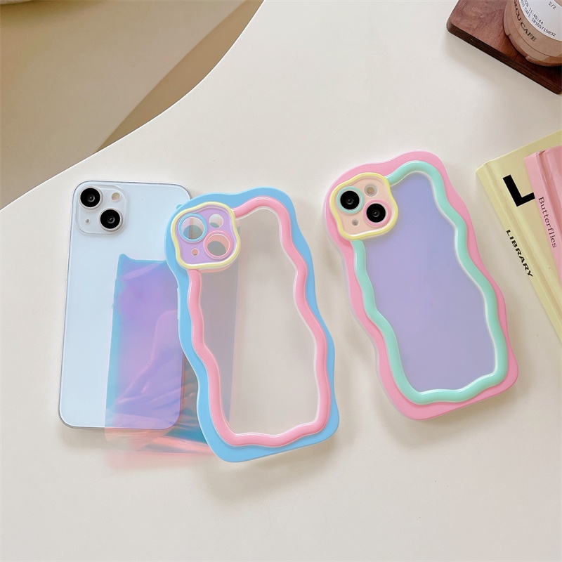 ins-เคสโทรศัพท์มือถือ-แบบนิ่ม-สีมาการอง-พร้อมสายคล้อง-สําหรับ-apple-iphone-14pro-13-12-11promax