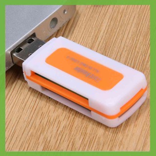 เครื่องอ่านการ์ดอัจฉริยะ Mini USB2.0 4 ช่อง SD MMC TF MS M2