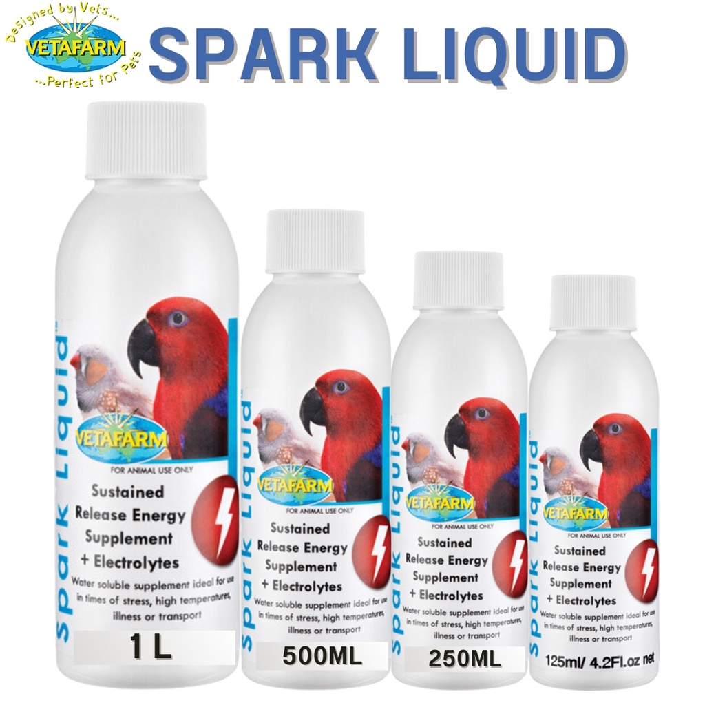 vetafarm-spark-liquid-สปารค์-ลิควิด-สินค้าสะอาด-สดใหม่-เกลือแร่บูสพลังงานสัตว์เลี้ยง