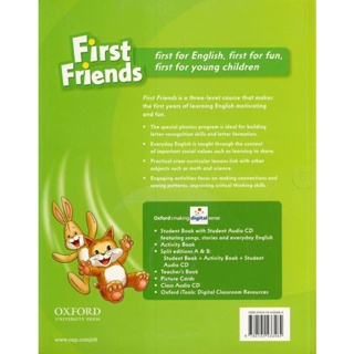 Bundanjai (หนังสือ) First Friends 1A, American English : Students Book +Activity Book +CD (P)