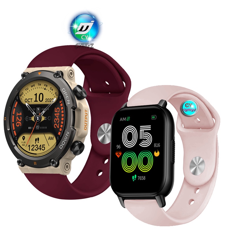 สายนาฬิกาข้อมือซิลิโคน-สําหรับ-zeblaze-btalk-2-zeblaze-btalk-2-smart-watch-strap-zeblaze-vibe-7-pro