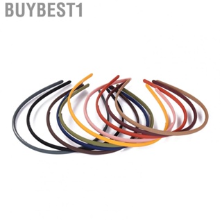 Buybest1 Matte Headband Women Pure Color Simple Elegant Hairband Hair Accessory for Holiday Party Dating 0.5cm