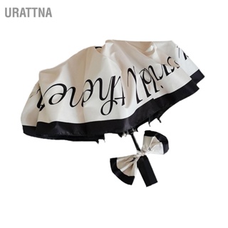 URATTNA Sun Rain Umbrella Strong Protection ขนาดใหญ่ ทนทาน แบบพกพา ปัจจุบันเหมาะสำหรับการเดินทางกลางแจ้ง