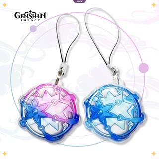 พวงกุญแจอะคริลิค จี้เกม Genshin Impact Intertwined Fate Acauaint Fate Primogem สําหรับห้อยกระเป๋าเป้สะพายหลัง โทรศัพท์มือถือ คอสเพลย์ แฟนคลับ วันเกิด [BL]