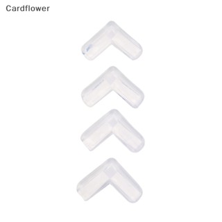 &lt;Cardflower&gt; ซิลิโคนป้องกันมุมเฟอร์นิเจอร์ เพื่อความปลอดภัยของเด็ก ลดราคา 4 ชิ้น