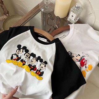 พร้อมส่ง เสื้อยืดคอกลม แขนสั้น ผ้าฝ้าย และผ้าลินิน ลายการ์ตูน สไตล์เกาหลี และญี่ปุ่น แฟชั่นฤดูร้อน สําหรับเด็กผู้ชาย 2023