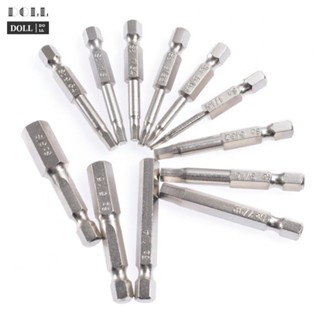 ⭐READY STOCK ⭐Screwdriver Bit Hex Head 1/16 Magnetic 1/4 Metal 1/8 12pcs 3/16 Silver