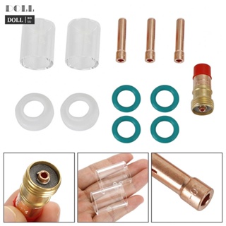 ⭐READY STOCK ⭐Convenient Tig Welding Torch Stubby Gas Lens Glass Cup Kit For Wp 17/18/26 12Pcs
