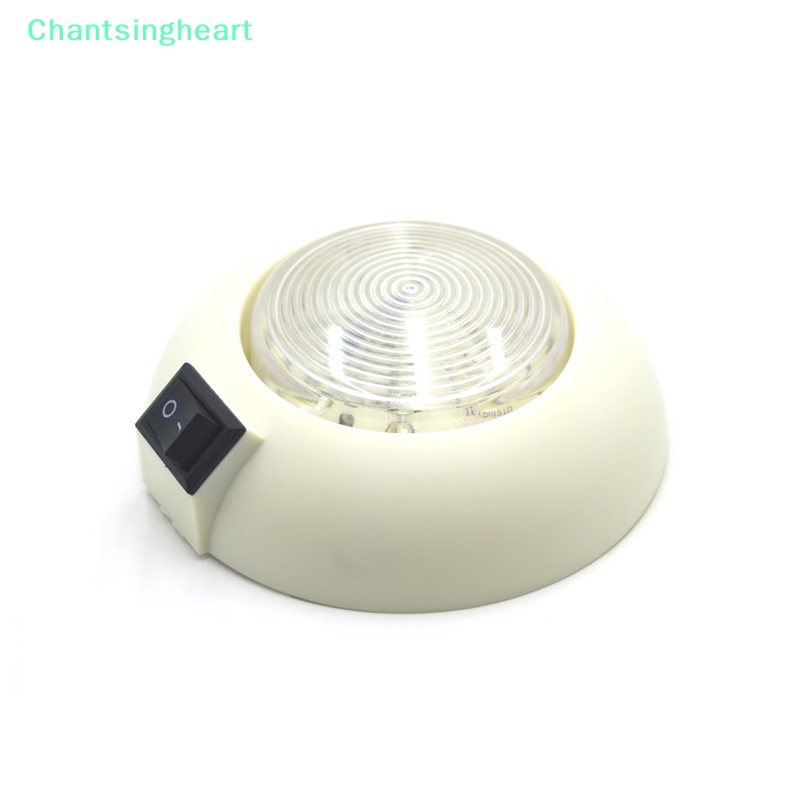 lt-chantsingheart-gt-โคมไฟ-led-12v-สีขาว-สีฟ้า-สําหรับติดเพดานรถยนต์-รถบรรทุก-รถบ้าน-หลังคารถบ้าน