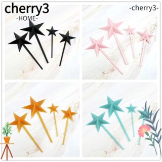 Cherry3 ท็อปเปอร์คัพเค้ก ลายมงกุฎ ดาว หัวใจ สองด้าน สีโรสโกลด์ สีเงิน สีเหลือง 4.33 นิ้ว x 1.5 นิ้ว สําหรับตกแต่งเค้ก งานแต่งงาน 25 ชิ้น