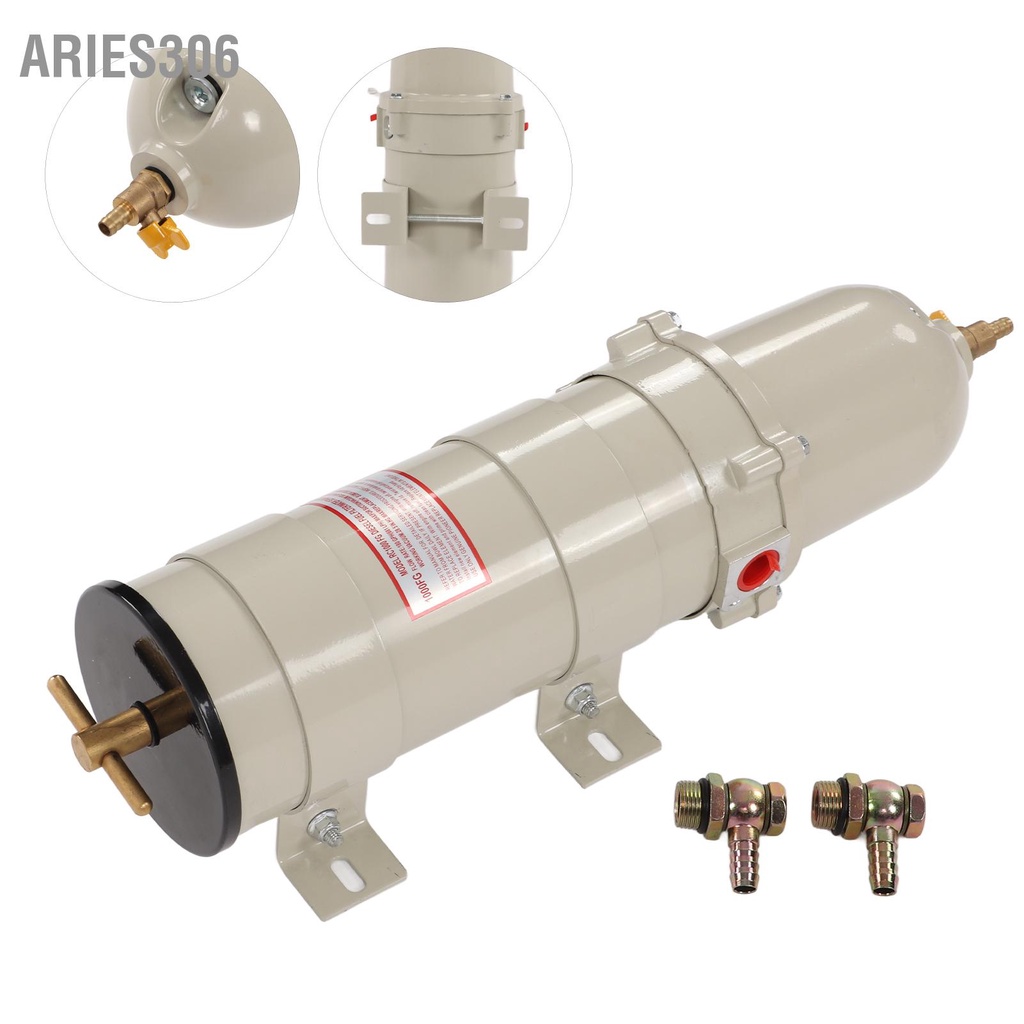 aries306-1000fh-engine-water-separator-ชุดกรองเชื้อเพลิงดีเซล-129242-55730-สำหรับมอเตอร์เครื่องกำเนิดไฟฟ้ารถบรรทุกเรือ