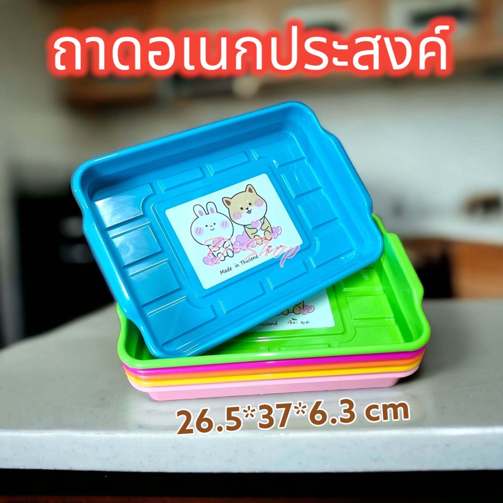 ถาดใส่อาหาร-ถาดร้านอาหาร-ถาดผลไม้-ถาดพลาสติก-ถาดเสริฟ-ถาดใสเครื่องดิ่ม-ถาดอเนกประสงค์-ก้นลึก