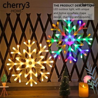 Cherry3 โคมไฟ LED แขวนตกแต่งต้นคริสต์มาส หน้าต่าง