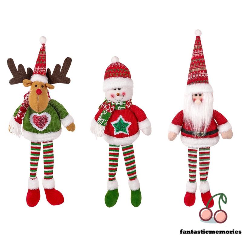 ตุ๊กตาซานตาคลอส-สโนว์แมน-สําหรับตกแต่งบ้าน-ต้นคริสต์มาส-เทศกาลปีใหม่