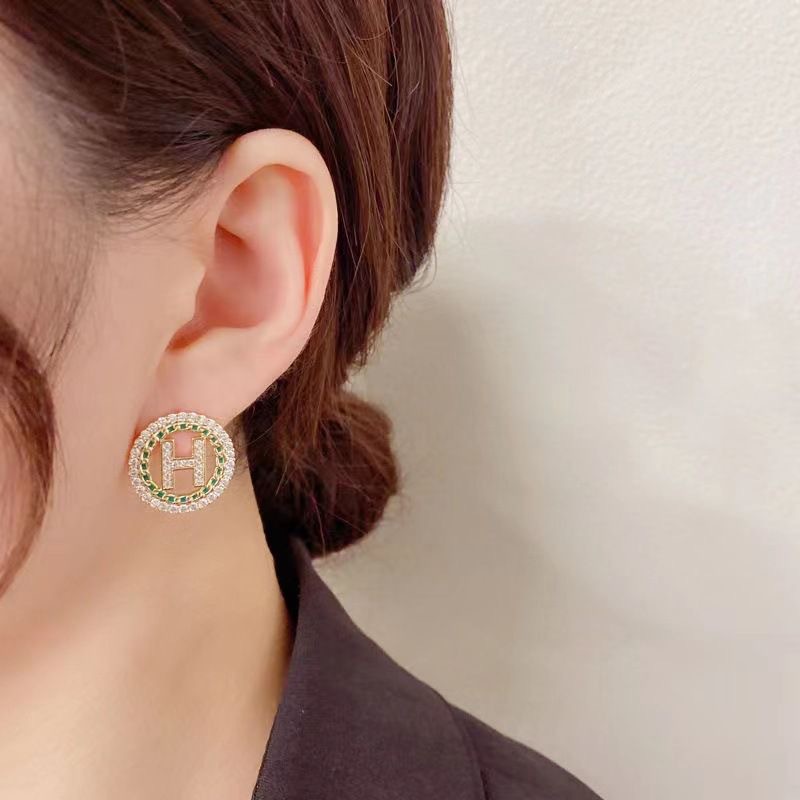 hongxinjie-ต่างหู-เงินแท้ต่างหู-1-บาท-ส่ง-ฟรี-2023-hotsale-เทรนด์แฟชั่น-ความเรียบง่ายในบรรยากาศ-080331