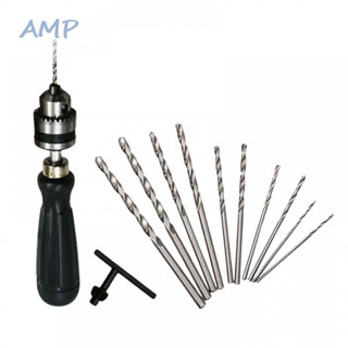 ⚡NEW 8⚡Hand Drill Drilling Tools Keyless Chuck Small Drill Aluminum Alloy Drill Bit