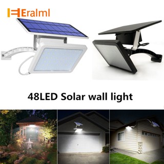 Eralml โคมไฟติดผนัง Led 48 ดวง พลังงานแสงอาทิตย์ สําหรับตกแต่งสวน