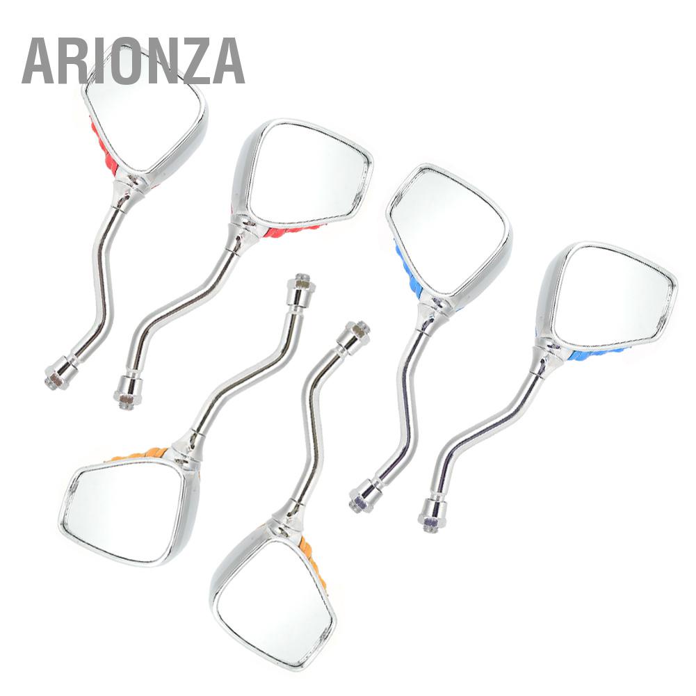 arionza-2-pcs-รถจักรยานยนต์-skeleton-claw-มือกระจกมองหลัง-universal