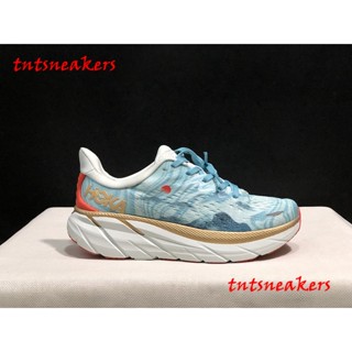 Hoka ONE ONE Clifton 8 รองเท้าผ้าใบลําลอง ระบายอากาศ เหมาะกับการวิ่ง เล่นกีฬา แฟชั่นสําหรับผู้ชาย ผู้หญิง hqaexl22 12