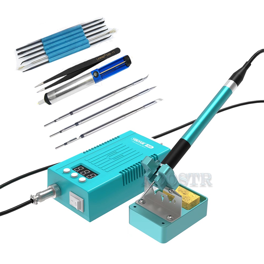 Uyue T210 เมนบอร์ดเชื่อมบัดกรีดิจิทัล LED 70W สําหรับ PCB | Shopee Thailand