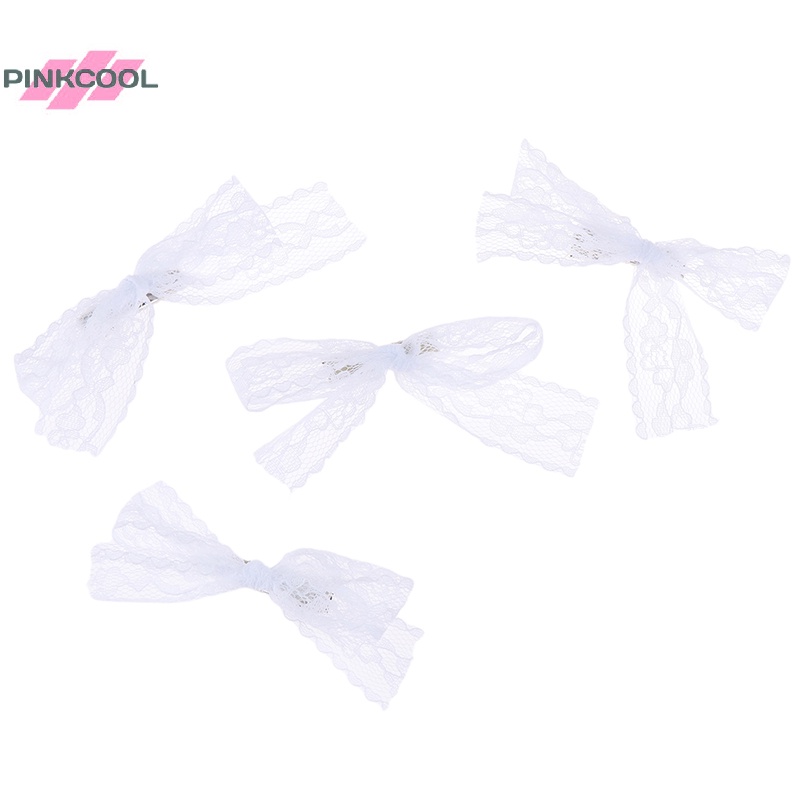 pinkcool-ขายดี-คลิปหนีบขอบลูกไม้-สีขาว-สไตล์โลลิต้า-1-คู่