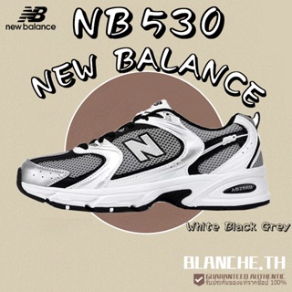 [ของแท้100%] New Balance 530 Mr530usx White Black Grey Sneaker