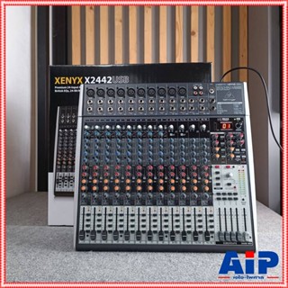 BEHRINGER XENYX-X2442USB mixer มิกเซอร์ BEHRINGER XENYX X2442FX Mixer เครื่องผสมสัญญาณเสียง มิกเซอร์ แบบอนาล็อค Behri...